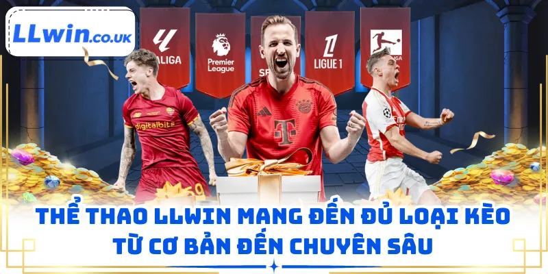 Thể thao LLWIN mang đến đủ loại kèo từ cơ bản đến chuyên sâu
